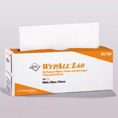 WypAll L40 Wipers pop up box 100 wipers per box 9 boxes per case wipers are 9.8 inch x 16.4 inch
