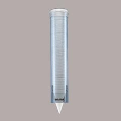 CUP DISP 6 12OZ CUPS TRANS BLUE
