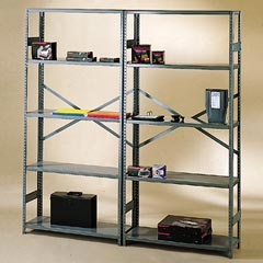 SHELVING 36X18X75 5SH GRAY
