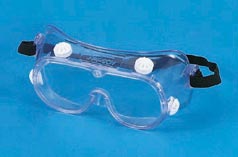 GOGGLES CHEMICAL SPLASH PROTECTION CLEAR LENS