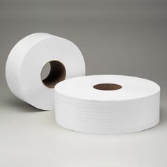 SCOTT JRT JUMBO ROLL BATH TISSUE WHITE 2 PLY