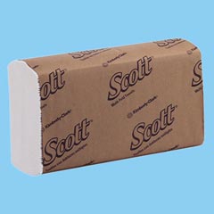 SCOTT MULTI FOLD TOWEL WHITE
