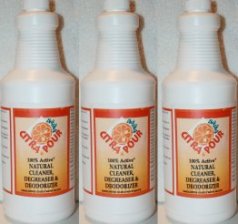 Citrus Drain Cleaner  CITRA POUR DRAIN MAINTAINER  DEODORIZER  CLEANER 12 QUART CASE