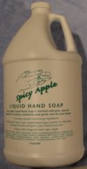 MILD THICK LIQUID BODY SOAP SPICY APPLE 4 GALLON CASE
