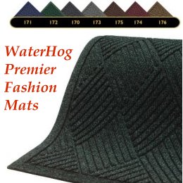 WaterHog Premier Fashion Floor Mat 36 ounce heavy duty face yarn 4 feet x 16 feet